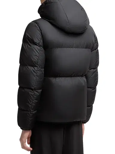 Moncler Men's Montcla Logo Hooded Down Jacket | Thumbnail 3 Moncler Men's Montcla Logo Hooded Down Jacket | Thumbnail 3