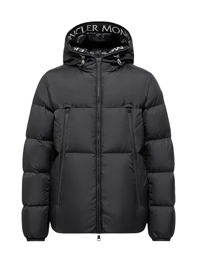 Moncler Men's Montcla Logo Hooded Down Jacket | Thumbnail 1 Moncler Men's Montcla Logo Hooded Down Jacket | Thumbnail 1