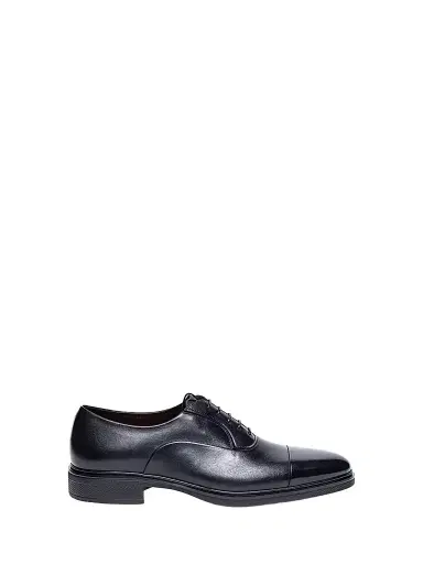 Santoni Men's Leather Cap-Toe Derby Shoes | Thumbnail 1 Santoni Men's Leather Cap-Toe Derby Shoes | Thumbnail 1