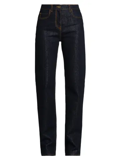 Etro Women's Slim-Straight Mid-Rise Jeans | Thumbnail 5