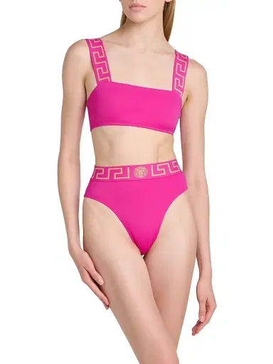 Versace Women's Greca Bikini Bottoms | Thumbnail 3