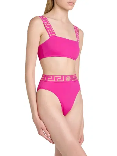 Versace Women's Greca Bikini Bottoms | Thumbnail 4