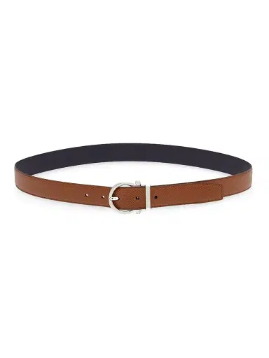 Ferragamo Men's Cut-to-size Belt - Radica Nero - Size 46 | Thumbnail 3
