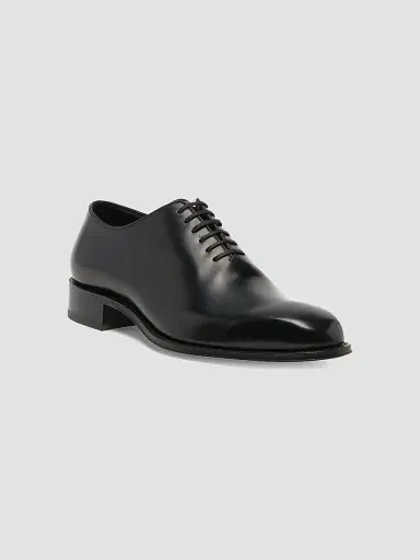 Tom Ford Men's Burnished Leather Lace-Up Oxfords | Thumbnail 2 Tom Ford Men's Burnished Leather Lace-Up Oxfords | Thumbnail 2