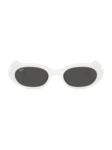 Ray-Ban Women's 0RB4441D 53MM Pillow Sunglasses - Grey White | Thumbnail 2