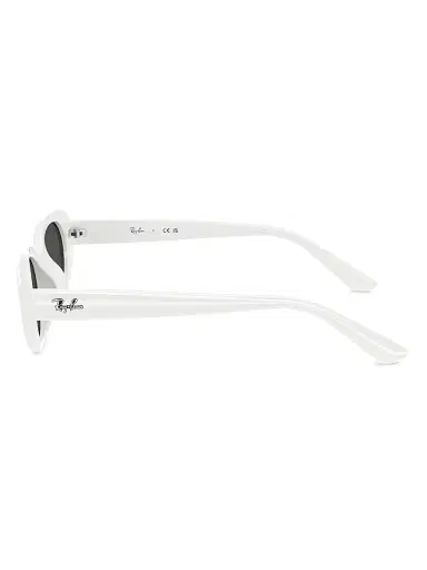 Ray-Ban Women's 0RB4441D 53MM Pillow Sunglasses - Grey White | Thumbnail 3