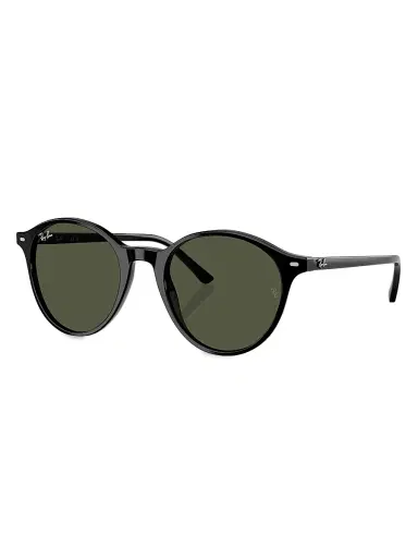 Ray-Ban Women's RB2230 Bernard 53MM Round Sunglasses - Dark Grey Black | Thumbnail 1 Ray-Ban Women's RB2230 Bernard 53MM Round Sunglasses - Dark Grey Black | Thumbnail 1