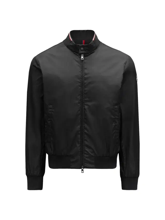 Men's Reppe Zip-Up Bomber Jacket - Black