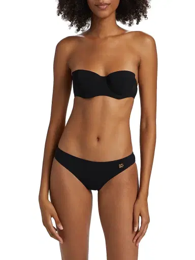 Dolce & Gabbana Women's Balconette Bra Top - Nero - Size Large | Thumbnail 5