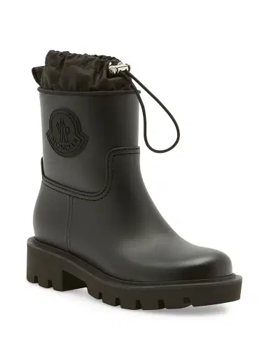 Moncler Women's Kickstream Low Rain Boots - Off White | Thumbnail 2 Moncler Women's Kickstream Low Rain Boots - Off White | Thumbnail 2