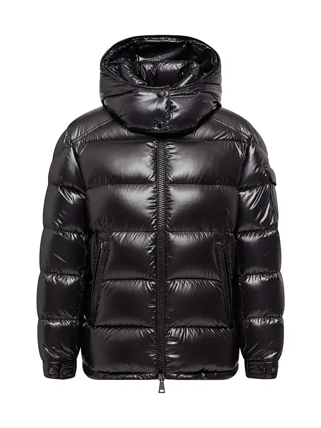Women's Maire Nylon Lacque Down Jacket - Black