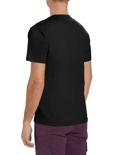 Stone Island Men's Cotton Crewneck T-Shirt - Black - Size Small | Thumbnail 5