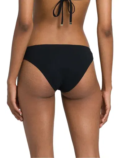 Dolce & Gabbana Women's Logo Low-Rise Bikini Bottom - Nero | Thumbnail 5 Dolce & Gabbana Women's Logo Low-Rise Bikini Bottom - Nero | Thumbnail 5
