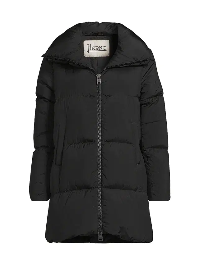 Herno Women's Matte Down Puffer Jacket - Black
