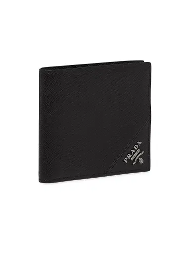 Prada Men's Saffiano Leather Wallet | Thumbnail 2 Prada Men's Saffiano Leather Wallet | Thumbnail 2