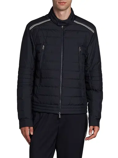 Moncler Men's Perial Biker Jacket - Black | Thumbnail 3