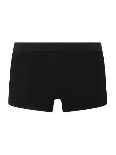 Versace Men's Logo Cotton-Blend Boxer Briefs - Black | Thumbnail 2 Versace Men's Logo Cotton-Blend Boxer Briefs - Black | Thumbnail 2