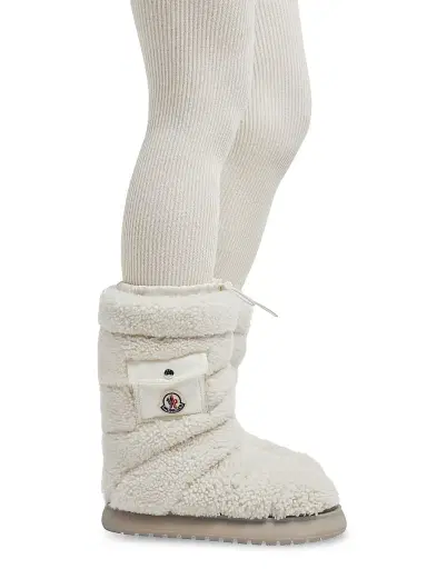 Moncler Women's Gaia Pocket Mid Snow Boots - White | Thumbnail 2 Moncler Women's Gaia Pocket Mid Snow Boots - White | Thumbnail 2