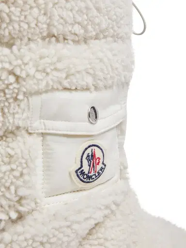 Moncler Women's Gaia Pocket Mid Snow Boots - White | Thumbnail 5 Moncler Women's Gaia Pocket Mid Snow Boots - White | Thumbnail 5
