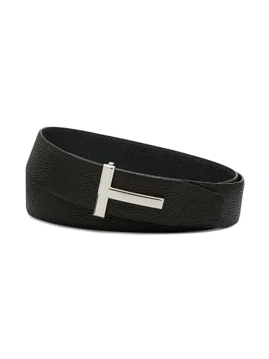 Tom Ford Men's T Buckle Reversible Belt | Thumbnail 3 Tom Ford Men's T Buckle Reversible Belt | Thumbnail 3