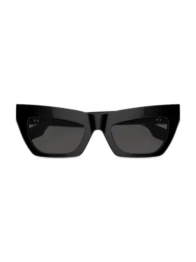 Burberry Women's 51MM Cat-Eye Sunglasses - Black | Thumbnail 6