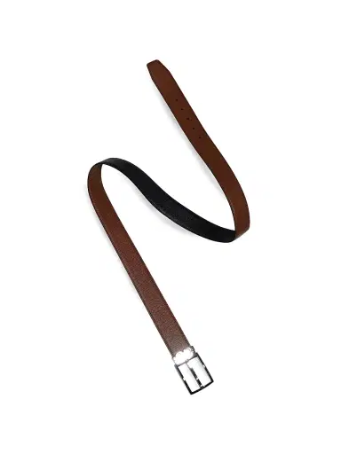 Ferragamo Men's Cut-to-Size Reversible Leather Belt - Radica Nero - Size 44 | Thumbnail 6 Ferragamo Men's Cut-to-Size Reversible Leather Belt - Radica Nero - Size 44 | Thumbnail 6