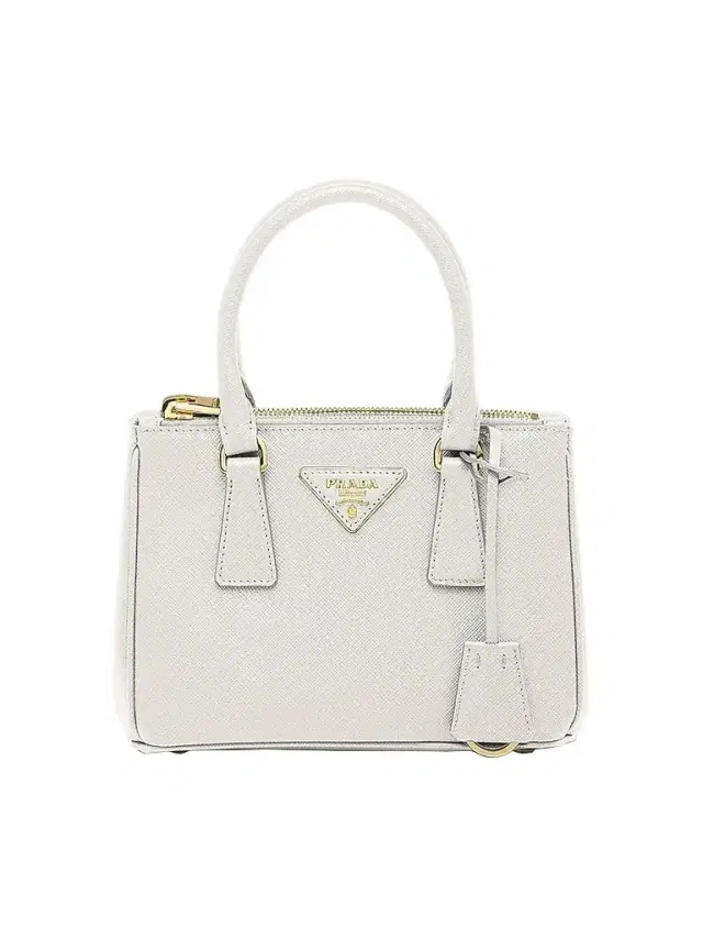 Women's Galleria Saffiano Leather Mini Bag - White