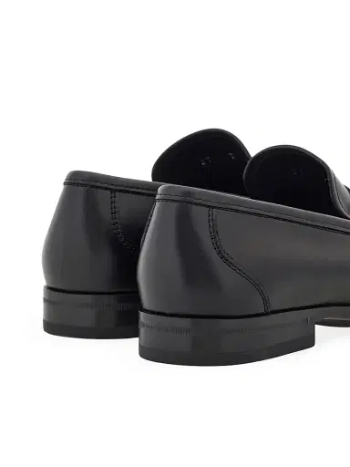Ferragamo Men's Caspian Leather Loafers - Nero - Size 12 | Thumbnail 5 Ferragamo Men's Caspian Leather Loafers - Nero - Size 12 | Thumbnail 5