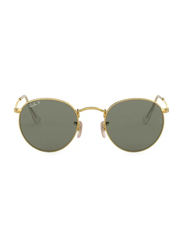 Ray-Ban Women's RB3447 50MM Round Sunglasses - Dark Green