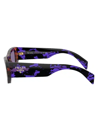 Prada Men's 0PR A01S 53MM Pillow Sunglasses | Thumbnail 4