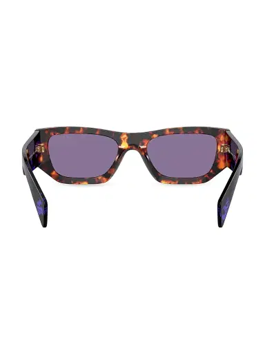 Prada Men's 0PR A01S 53MM Pillow Sunglasses | Thumbnail 5