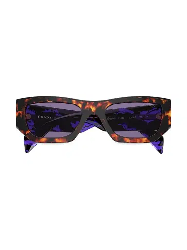 Prada Men's 0PR A01S 53MM Pillow Sunglasses | Thumbnail 6