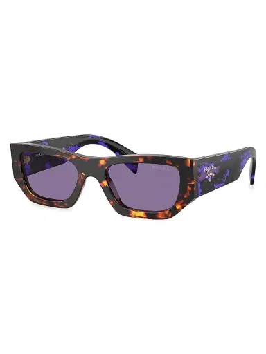 Prada Men's 0PR A01S 53MM Pillow Sunglasses | Thumbnail 1
