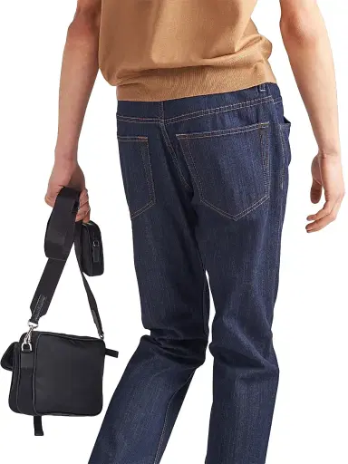 Prada Men's Five-Pocket Stretch-Denim Jeans - Blue - Size 40 | Thumbnail 4 Prada Men's Five-Pocket Stretch-Denim Jeans - Blue - Size 40 | Thumbnail 4
