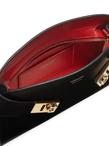 Ferragamo Women's Mini Hug Crossbody Bag | Thumbnail 5 Ferragamo Women's Mini Hug Crossbody Bag | Thumbnail 5