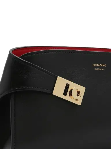 Ferragamo Women's Mini Hug Crossbody Bag | Thumbnail 6 Ferragamo Women's Mini Hug Crossbody Bag | Thumbnail 6