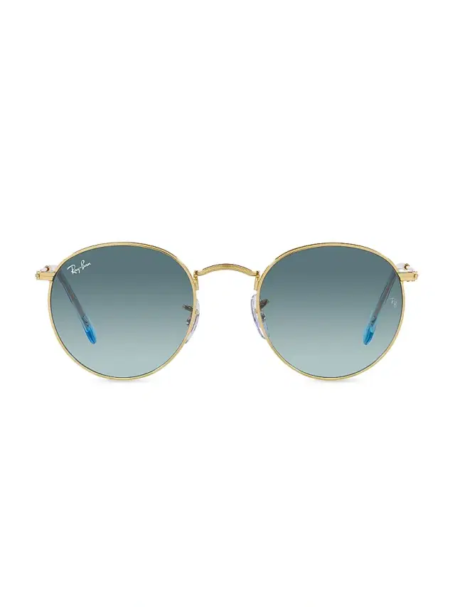 Ray-Ban Women's RB3447 53MM Round Sunglasses - Grey Flash