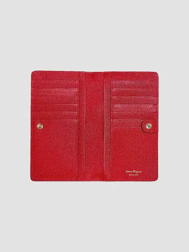 Ferragamo Women's Gancini Continental Leather Wallet | Thumbnail 2 Ferragamo Women's Gancini Continental Leather Wallet | Thumbnail 2