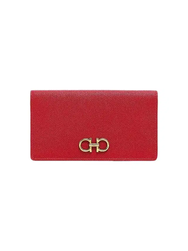 FERRAGAMO Women's Gancini Continental Leather Wallet - Lipstick