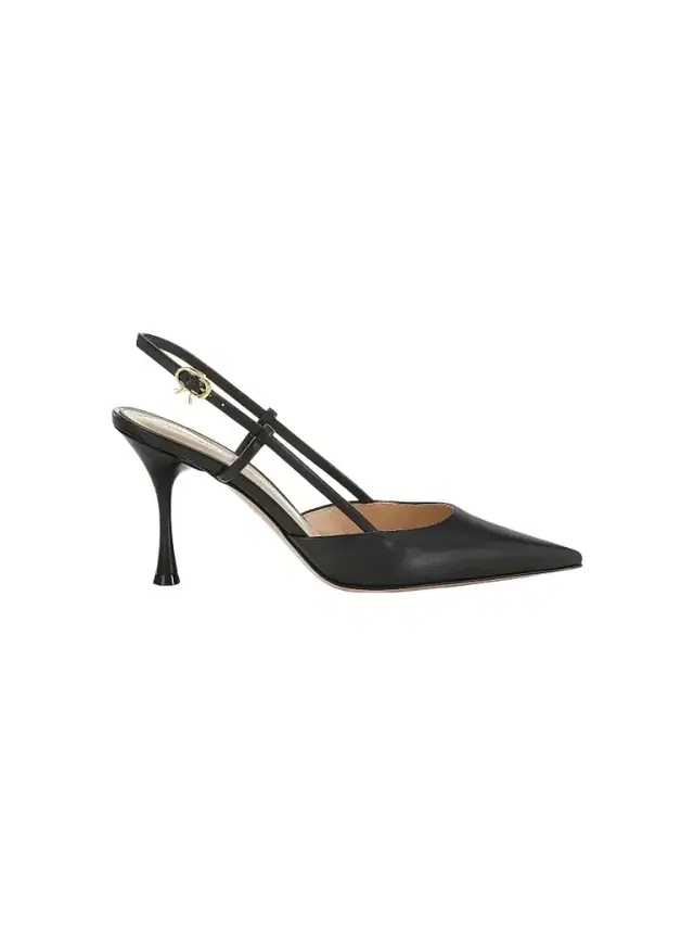 Gianvito Rossi Women's 85MM Leather Slingback Pumps - Black