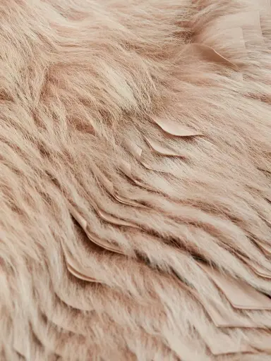 Giorgio Armani Women's Pleated & Dyed Shearling Vest - Light Walnut - Size 4 | Thumbnail 7 Giorgio Armani Women's Pleated & Dyed Shearling Vest - Light Walnut - Size 4 | Thumbnail 7
