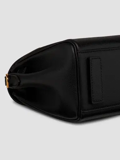 Versace Women's Medium La Medusa Leather Top Handle Bag - Black Gold | Thumbnail 7