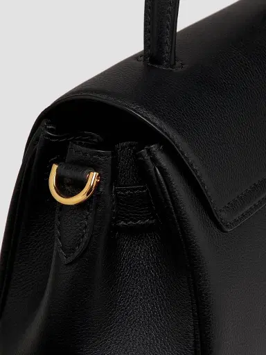 Versace Women's Medium La Medusa Leather Top Handle Bag - Black Gold | Thumbnail 8