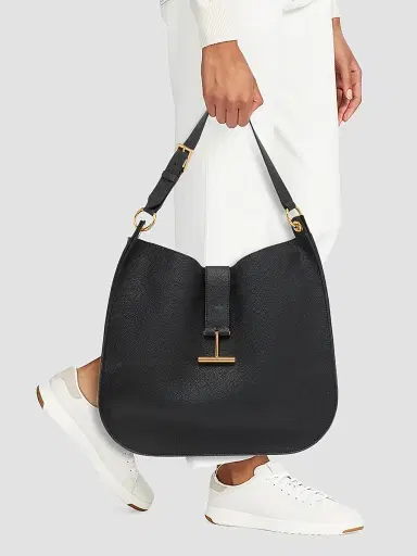Tom Ford Women's Large Tara Crossbody Bag - Black | Thumbnail 2