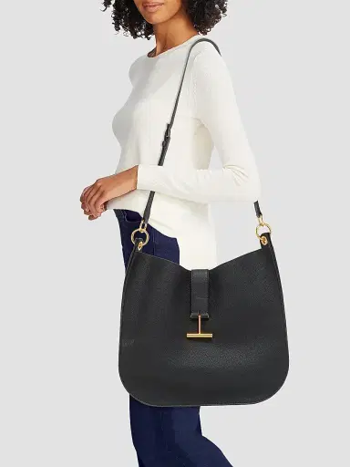Tom Ford Women's Large Tara Crossbody Bag - Black | Thumbnail 3