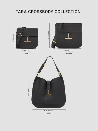Tom Ford Women's Large Tara Crossbody Bag - Black | Thumbnail 6