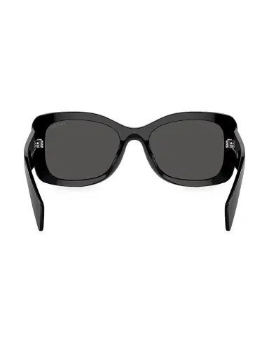 Prada Women's 57MM Square Sunglasses - Black | Thumbnail 5