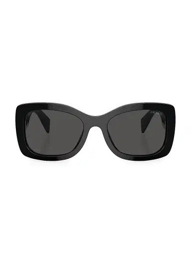 Prada Women's 57MM Square Sunglasses - Black | Thumbnail 1