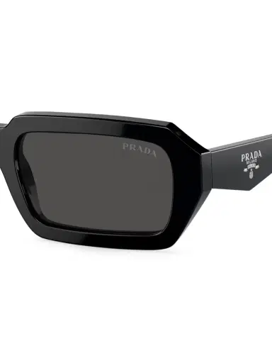 Prada Women's 54MM Rectangular Sunglasses - Black | Thumbnail 2 Prada Women's 54MM Rectangular Sunglasses - Black | Thumbnail 2