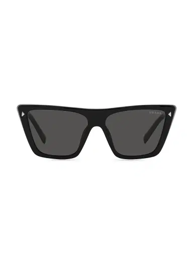 Prada Women's 43MM Butterfly Sunglasses - Black | Thumbnail 1